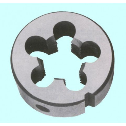 Плашка Дюймовая 5/16"-18 UNC 60° Р6АМ5 18 ниток/дюйм dнар.25мм