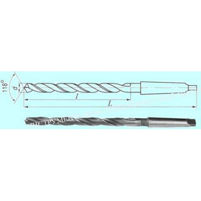 Сверло d 10,0х120х200 к/х Р6М5