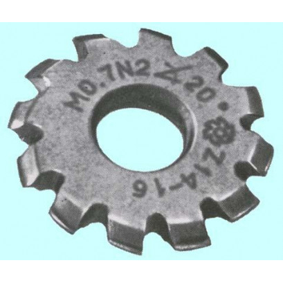 Фреза m 4,5 №5 85х27х14,5 9ХС 20 град ,Z=11 Фреза m 4,5 №5 85х27х14,5 9ХС 20 град ,Z=11