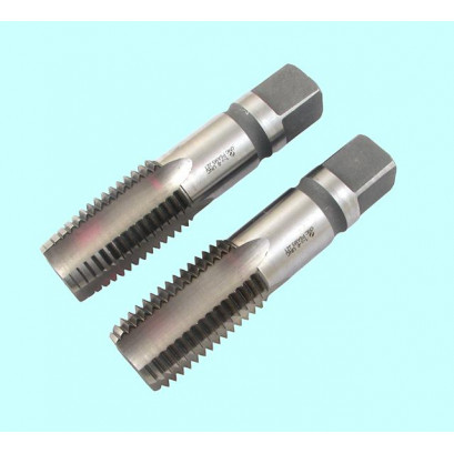 Метчик 1 1/2" UNC 60° Р6АМ5 дюймовый, м/р., комплект из 2-х шт. (6 ниток/дюйм) DIN351  (компл)
