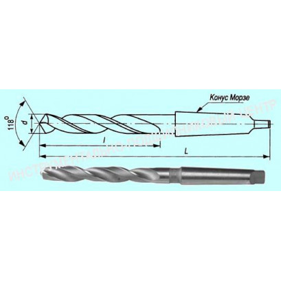Сверло d 60,0 к/х Р6АМ5