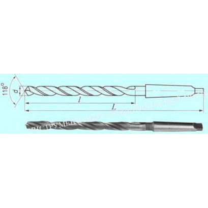Сверло d 7,8х 80х180 к/х Р9